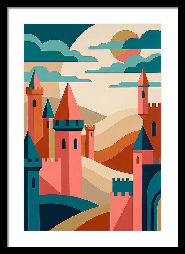 Majestic Castle Reflections