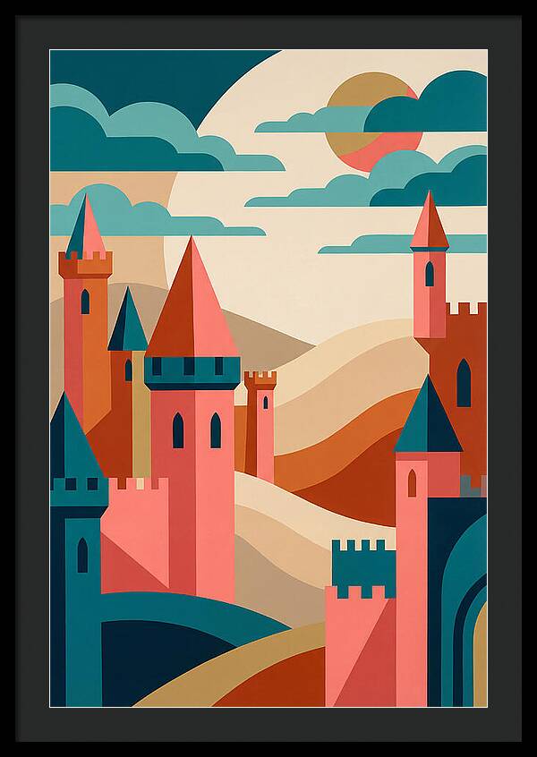 Majestic Castle Reflections