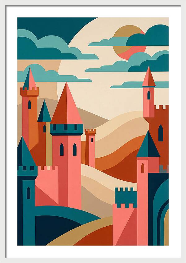 Majestic Castle Reflections