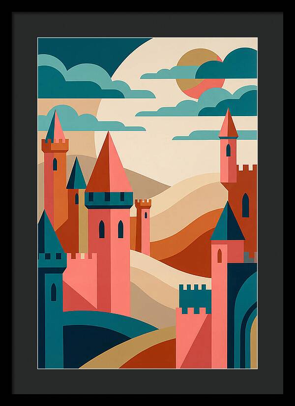 Majestic Castle Reflections