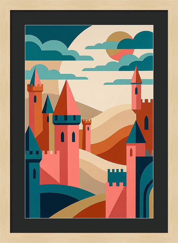 Majestic Castle Reflections