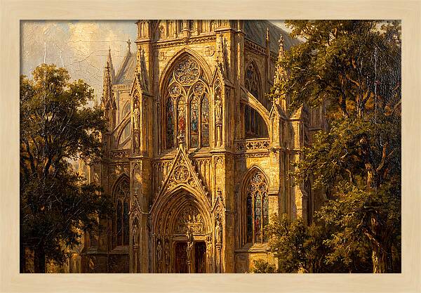 Majestic Cathedral Amidst Nature
