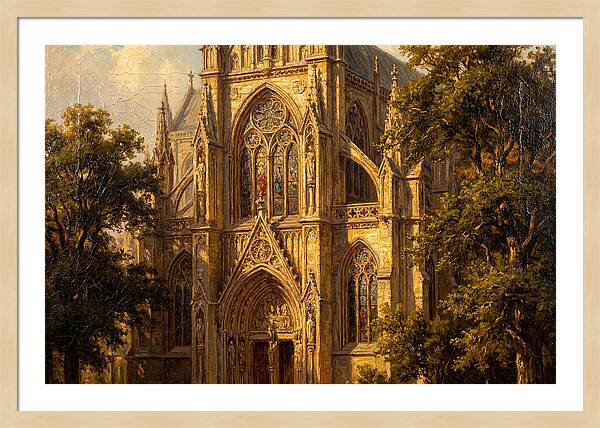 Majestic Cathedral Amidst Nature