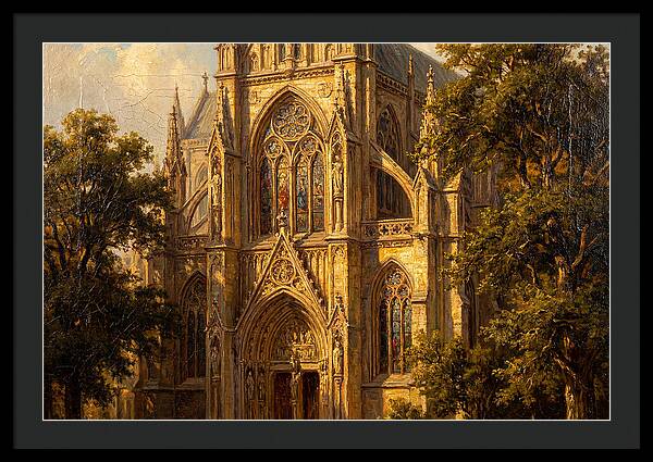 Majestic Cathedral Amidst Nature