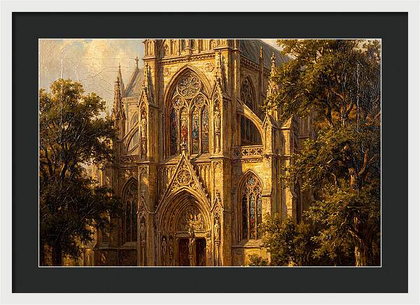 Majestic Cathedral Amidst Nature
