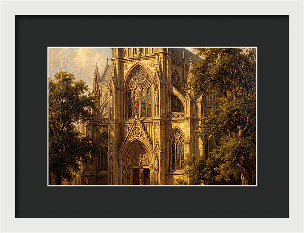 Majestic Cathedral Amidst Nature