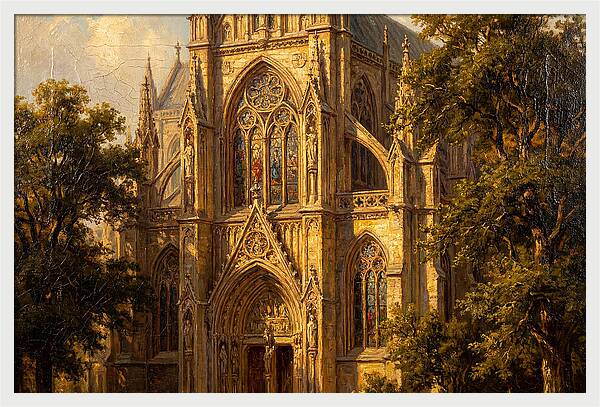 Majestic Cathedral Amidst Nature