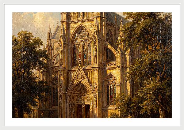 Majestic Cathedral Amidst Nature