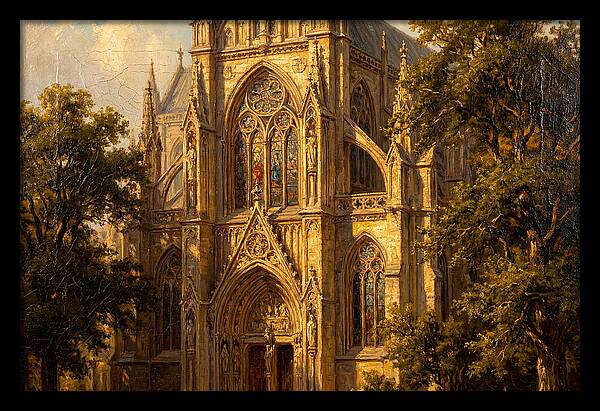 Majestic Cathedral Amidst Nature
