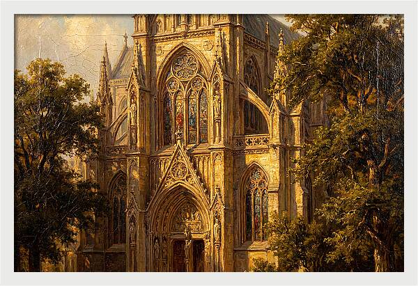 Majestic Cathedral Amidst Nature