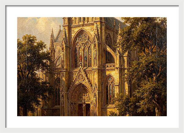 Majestic Cathedral Amidst Nature