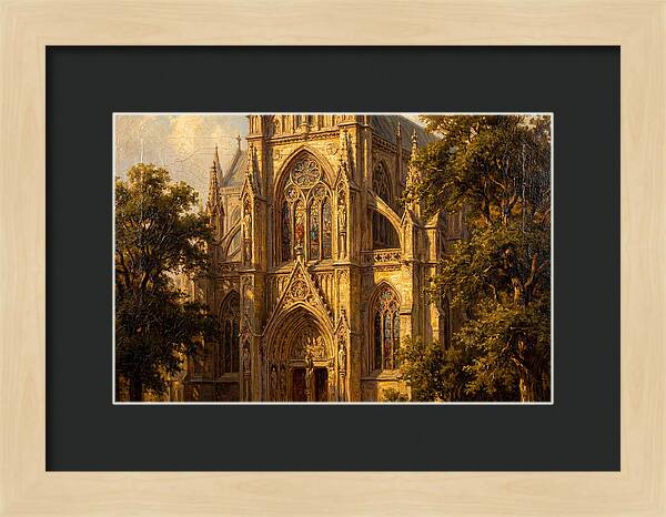 Majestic Cathedral Amidst Nature