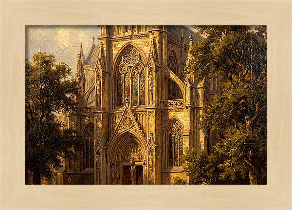 Majestic Cathedral Amidst Nature