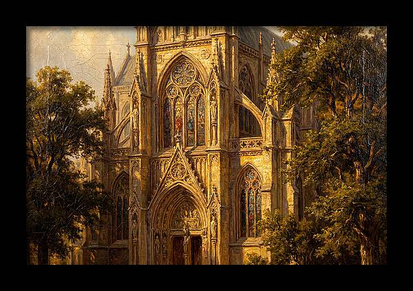 Majestic Cathedral Amidst Nature