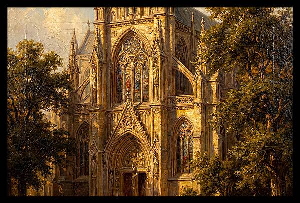Majestic Cathedral Amidst Nature