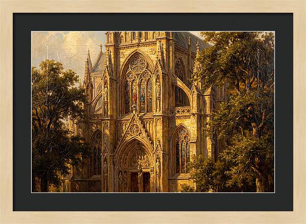 Majestic Cathedral Amidst Nature