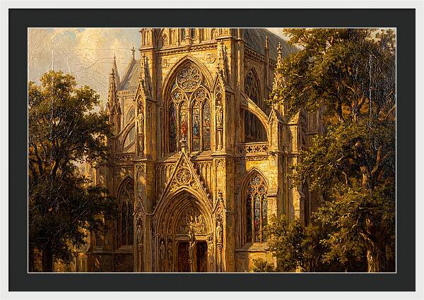 Majestic Cathedral Amidst Nature