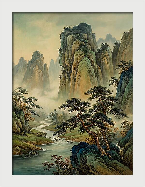 Majestic Chinese Landscape