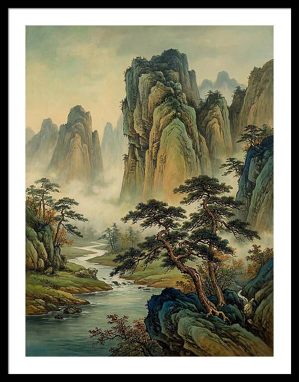 Majestic Chinese Landscape