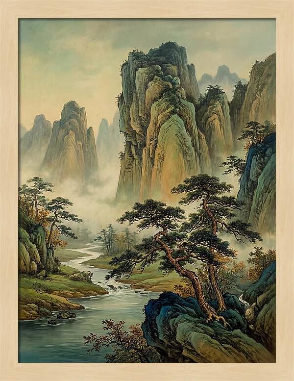 Majestic Chinese Landscape