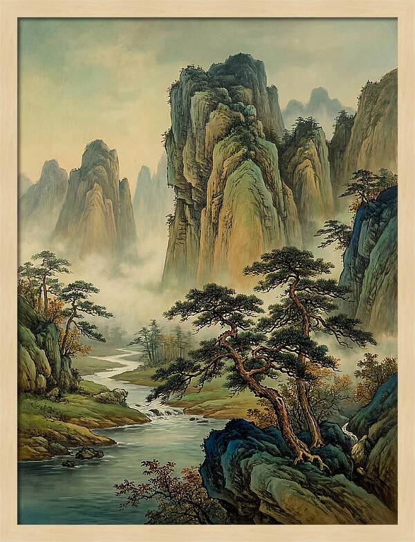 Majestic Chinese Landscape
