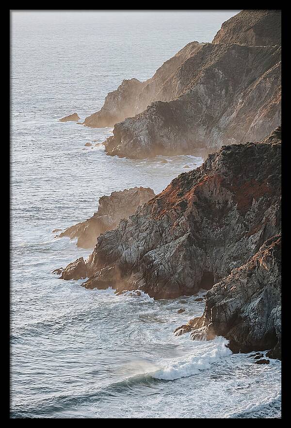 Majestic Cliffs Along Big Sur