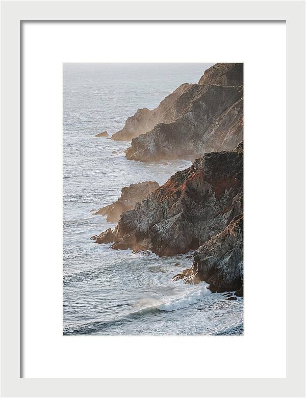 Majestic Cliffs Along Big Sur