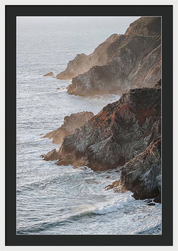 Majestic Cliffs Along Big Sur