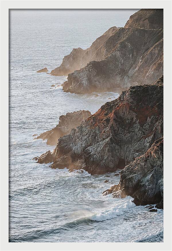 Majestic Cliffs Along Big Sur