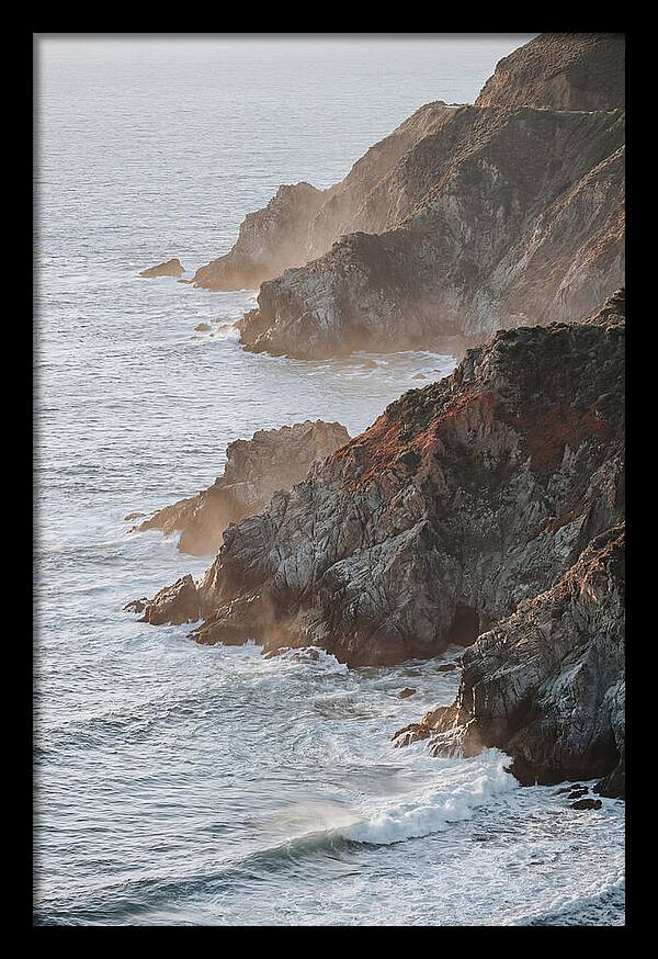 Majestic Cliffs Along Big Sur