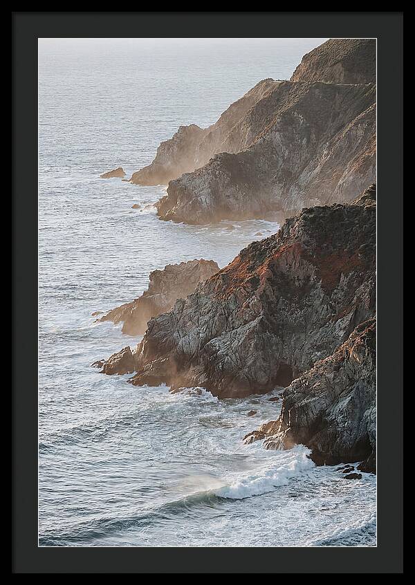 Majestic Cliffs Along Big Sur