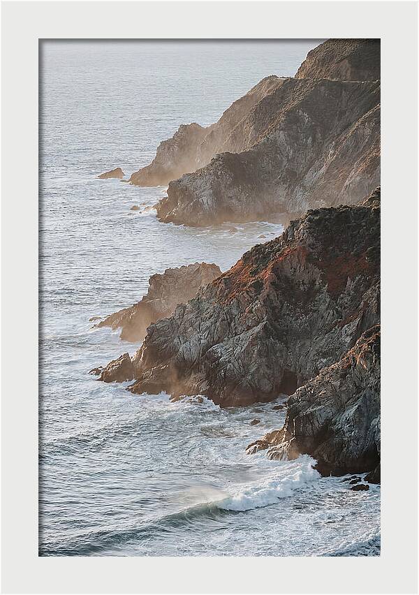 Majestic Cliffs Along Big Sur