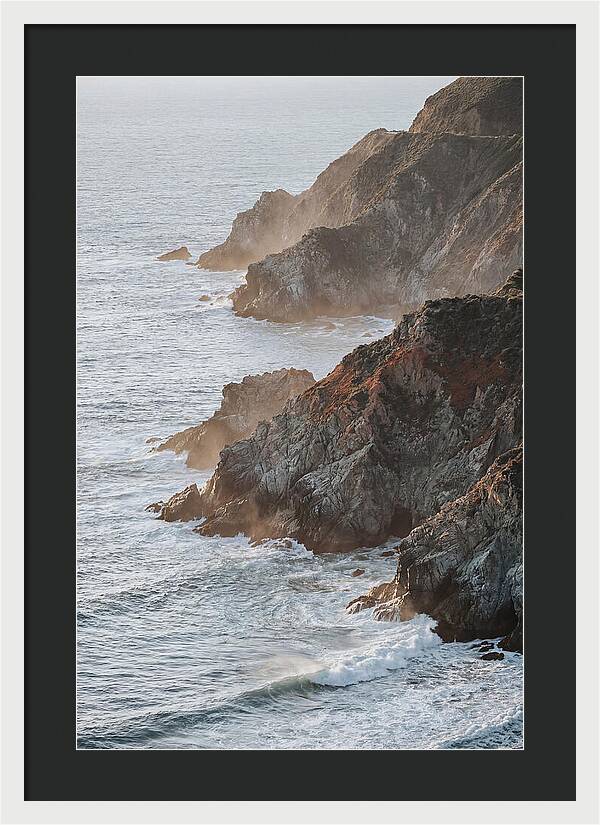 Majestic Cliffs Along Big Sur