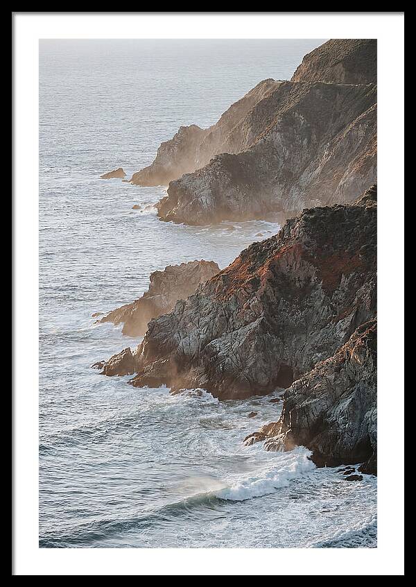 Majestic Cliffs Along Big Sur