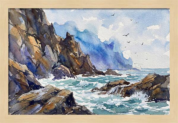 Majestic Coastal Tranquility