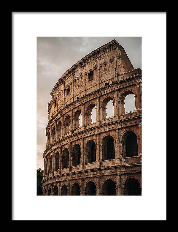 Majestic Colosseum Under Twilight