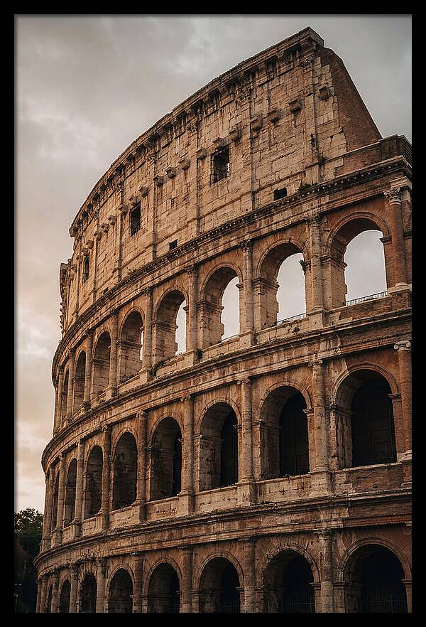Majestic Colosseum Under Twilight