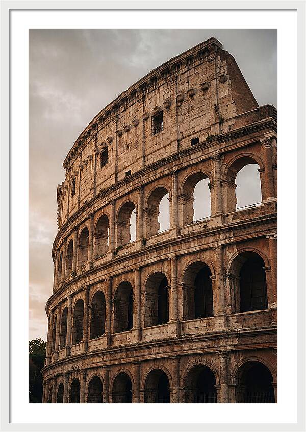 Majestic Colosseum Under Twilight
