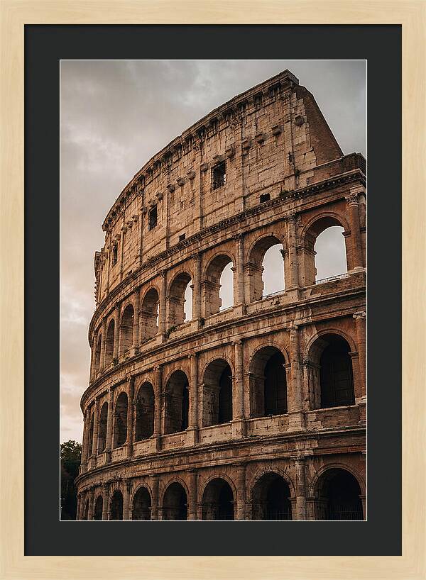 Majestic Colosseum Under Twilight