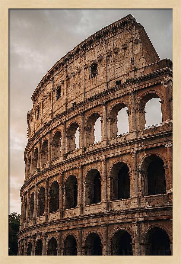 Majestic Colosseum Under Twilight