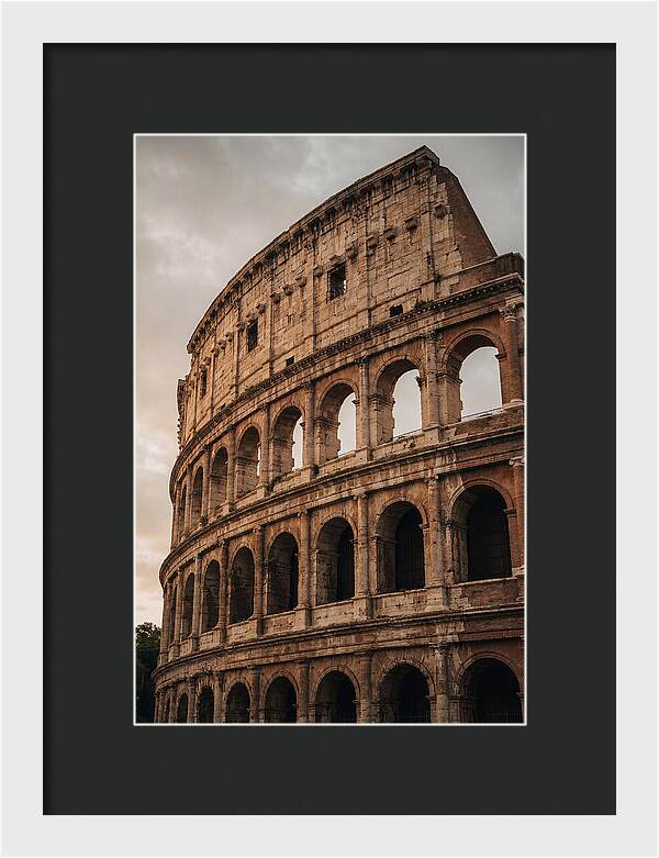 Majestic Colosseum Under Twilight