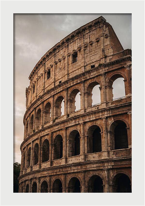 Majestic Colosseum Under Twilight