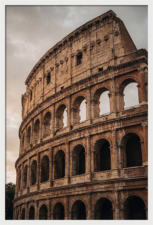 Majestic Colosseum Under Twilight