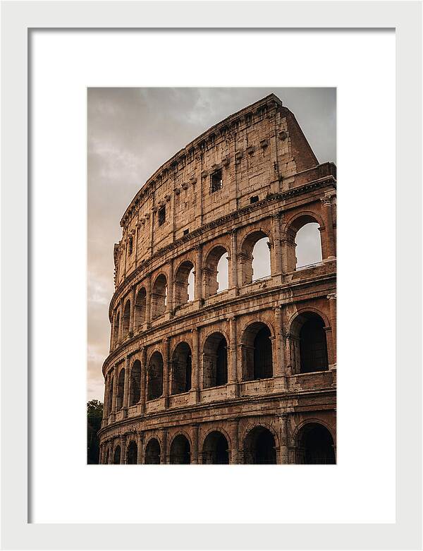 Majestic Colosseum Under Twilight