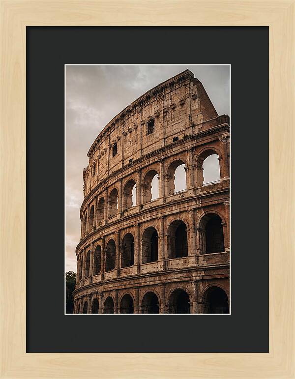 Majestic Colosseum Under Twilight