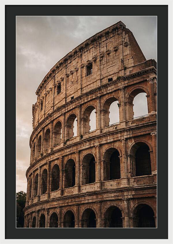 Majestic Colosseum Under Twilight