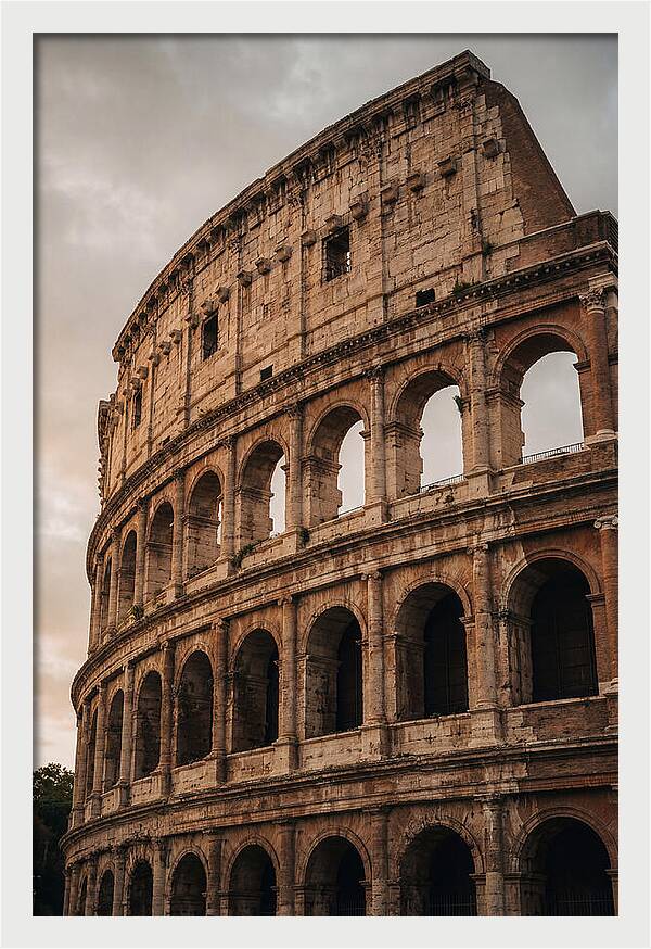 Majestic Colosseum Under Twilight