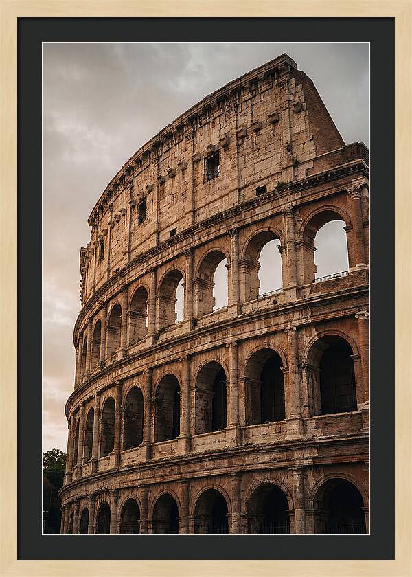 Majestic Colosseum Under Twilight