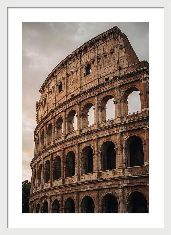 Majestic Colosseum Under Twilight