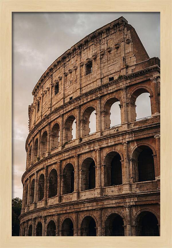Majestic Colosseum Under Twilight